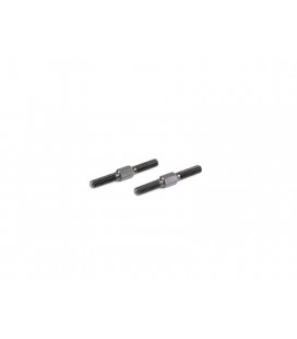 ALU TURNBUCKLE M3x27mm (Black/2pcs)