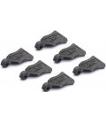 FASTRAX BODY CLIP RUBBER PULL TABS (6U)