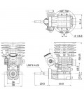OS SPEED T1205 ENGINE COMBO SET 
