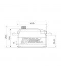 SAVOX SB-2265MG+ BLACK EDITION SERVO