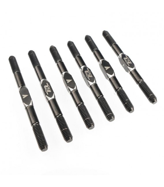 RDRP B84 TITANIUM TURNBUCKLE SET BLACK