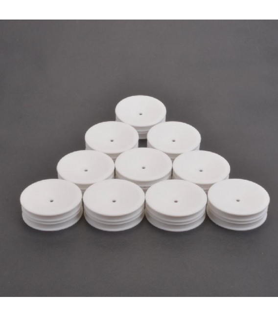 WHEEL FRONT SLIM 2WD WHITE SET (10U)