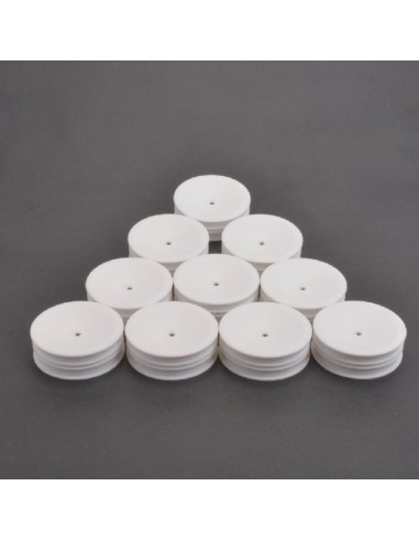 WHEEL FRONT SLIM 2WD WHITE SET (10U)
