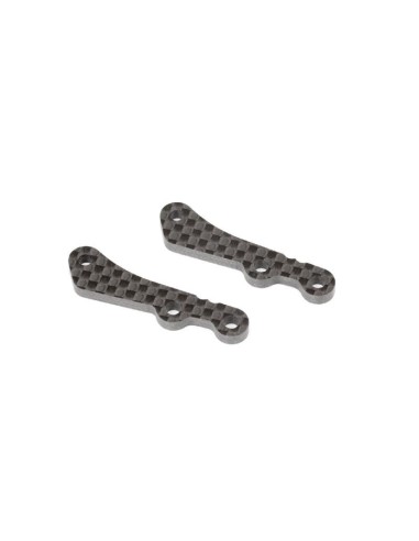 REAR LOWER ARM PLATE LC+3.0 B (Carbon/2)