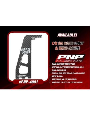 PNP 1/8 ON ROAD BODY & WING GAUGE
