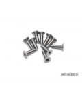 TITANIUM SCREW ALLEN COUNTERS.M3x10 110º