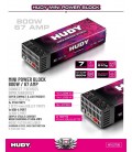 HUDY MINI POWER BLOCK 800W/67A EU PLUG