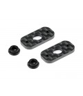 HUDY CARBON REAR WING MOUNT 1/10 TC