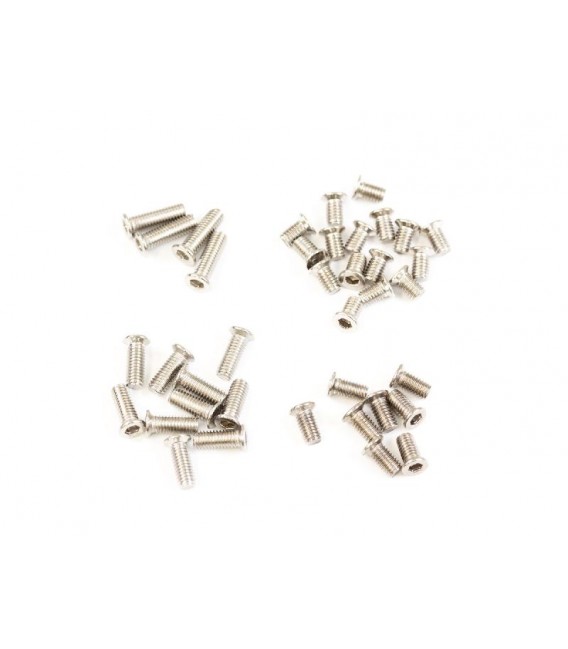 M3 STAINLESS THIN FLAT HEAD SCREW SET 
