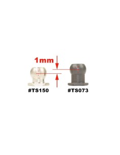 LOW-MOUNTED LOWER ARM BALL 4.9mm -1mm 2