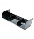 ULTIMATE 1/8 BUGGY PLASTIC WING BLACK V2