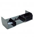 ULTIMATE 1/8 BUGGY PLASTIC WING BLACK V2