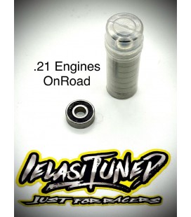 SET 10pcs BALL BEARING FRONT .21 ONROAD SET 10pcs BALL BEARING FRONT .21 ONROAD