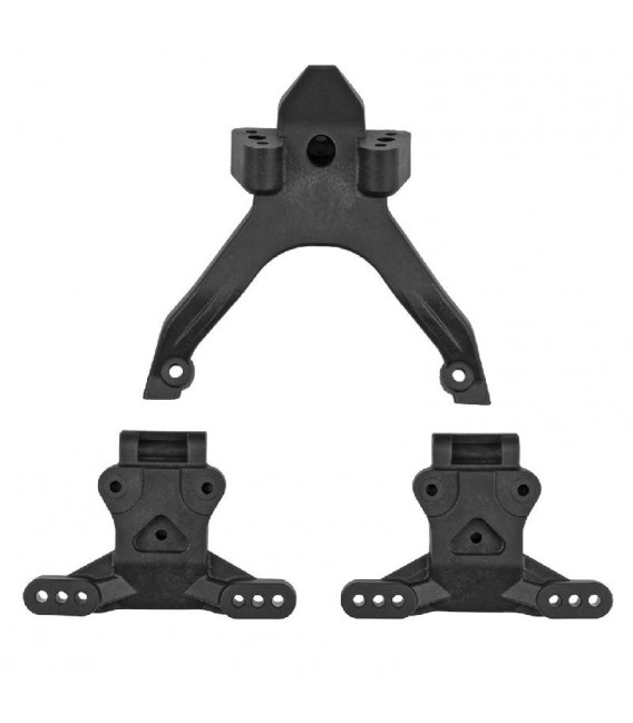 RC10B7.1 TOP PLATE & BALLSTUD MOUNTS