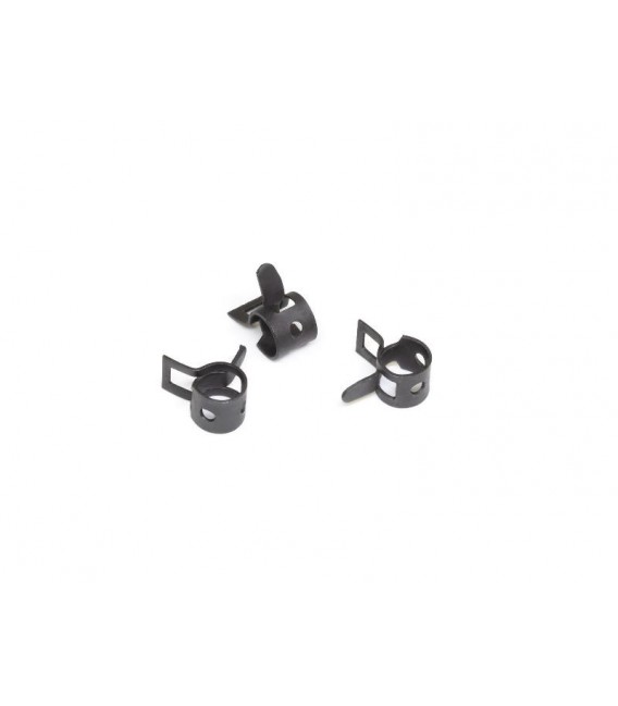 FUEL TUBE CLAMP (Black/3 pcs)