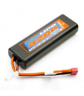 LIPO BATTERY 4200Mah 2S 40C DEANS LIPO BATTERY 4200Mah 2S 40C DEANS