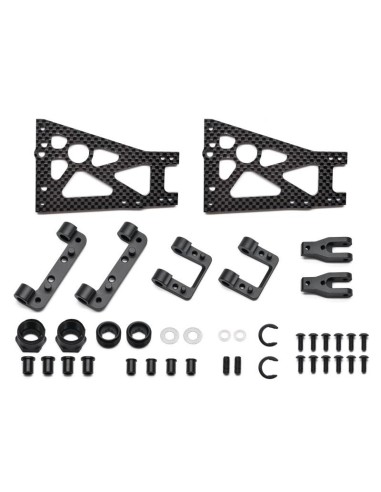 CARBON WISHBONE SET FRONT SRX8GT