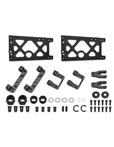 CARBON WISHBONE SET REAR SRX8GT